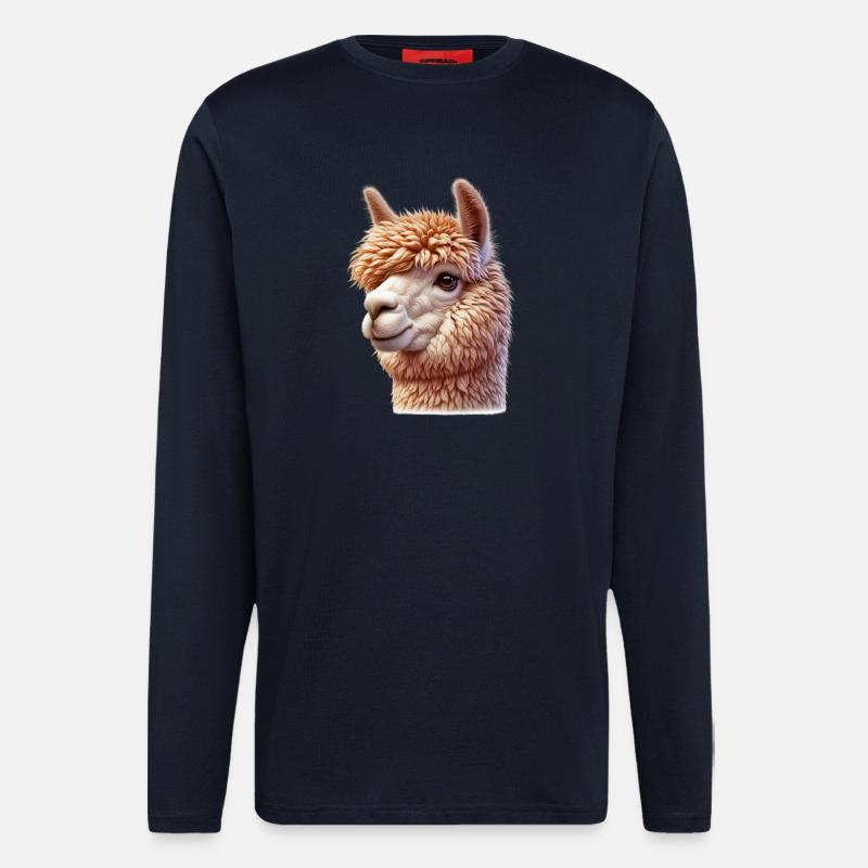 Alpaca - Longsleeve - made by SPREAD  - DARK NAVY