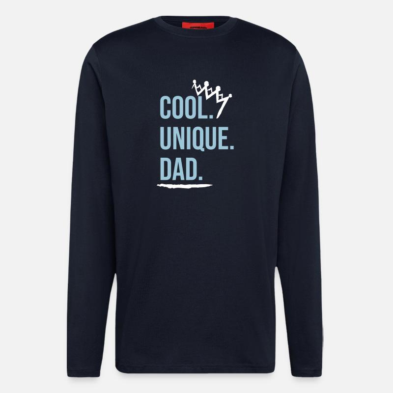 Cool dad - Longsleeve - made by SPREAD  - DARK NAVY