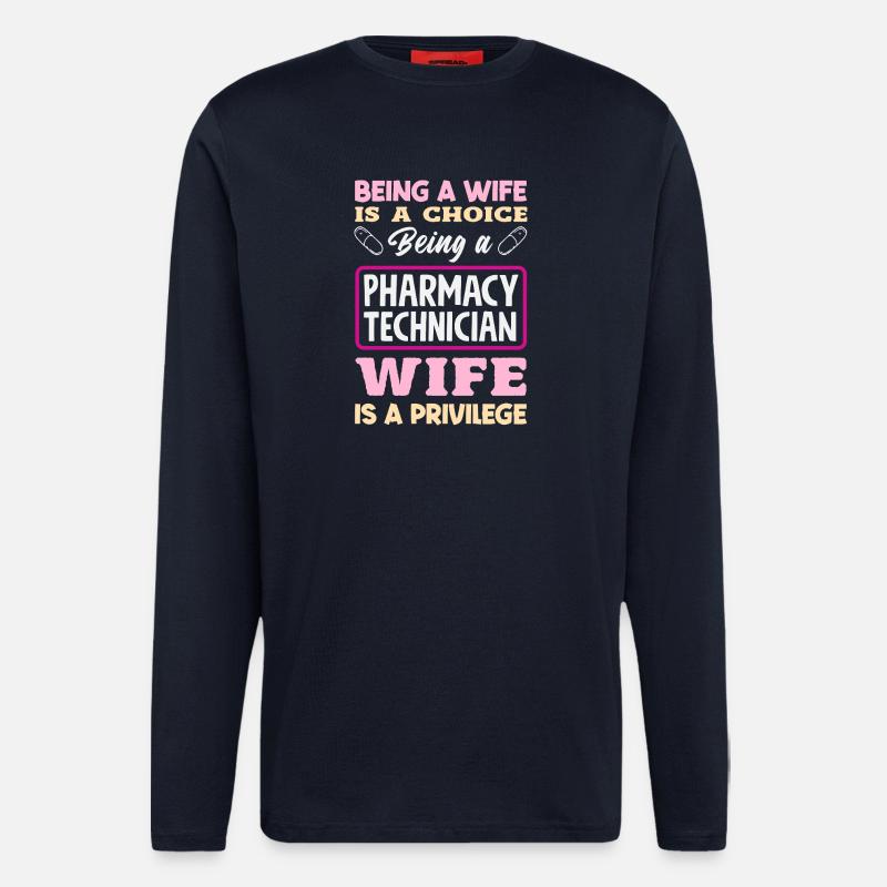 Pharmacist Pharmaceutical Technical - Longsleeve - made by SPREAD  - DARK NAVY