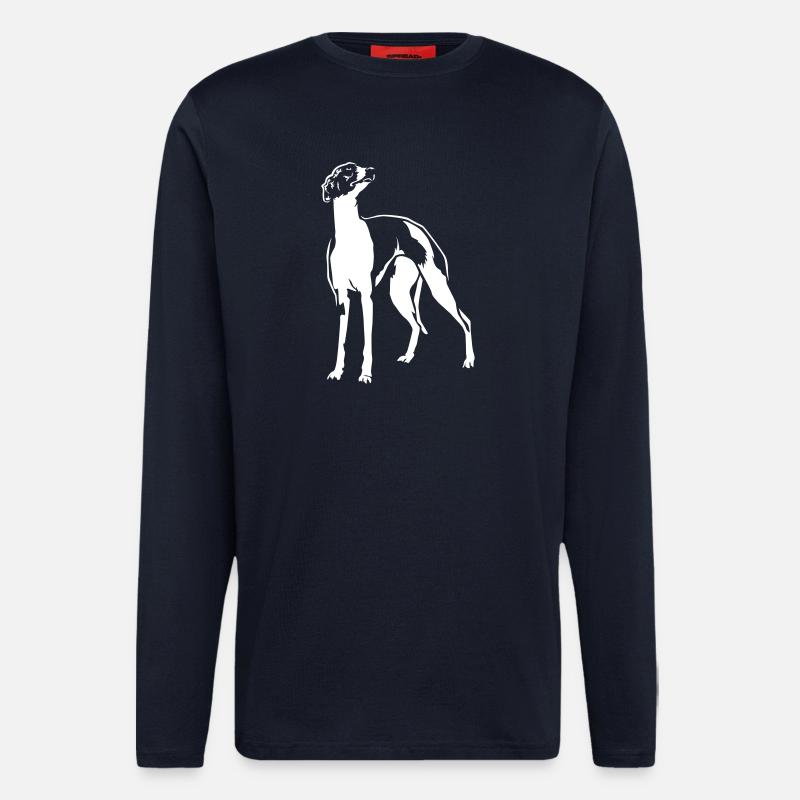 Whippet - Langarmshirt - made by SPREAD  - DARK NAVY