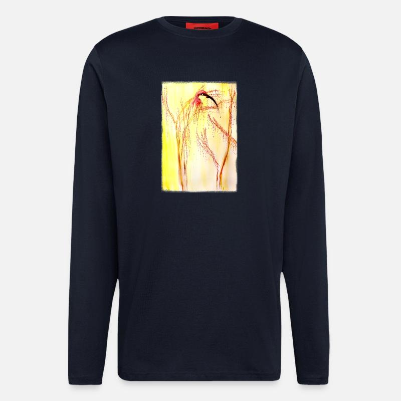  bee-eater - Longsleeve - made by SPREAD  - DARK NAVY