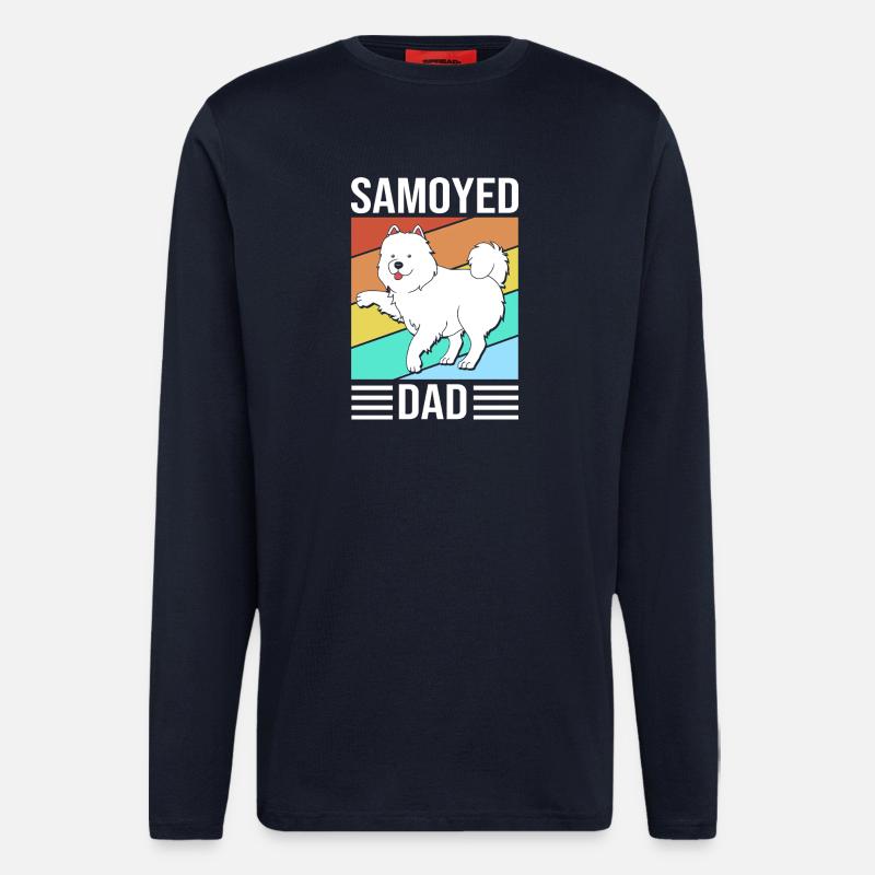 Samoyed - Longsleeve - made by SPREAD - DARK NAVY