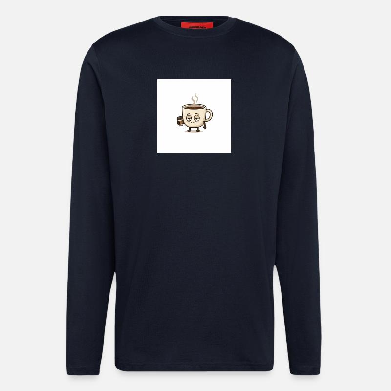Ich bin müde - Langarmshirt - made by SPREAD  - DARK NAVY