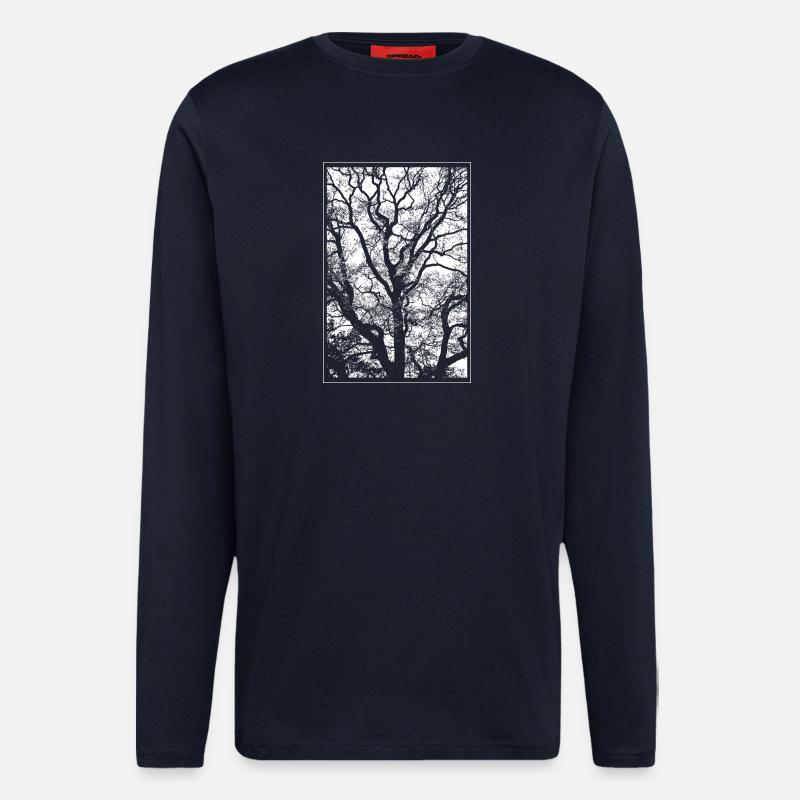 Tree - Longsleeve - made by SPREAD  - DARK NAVY