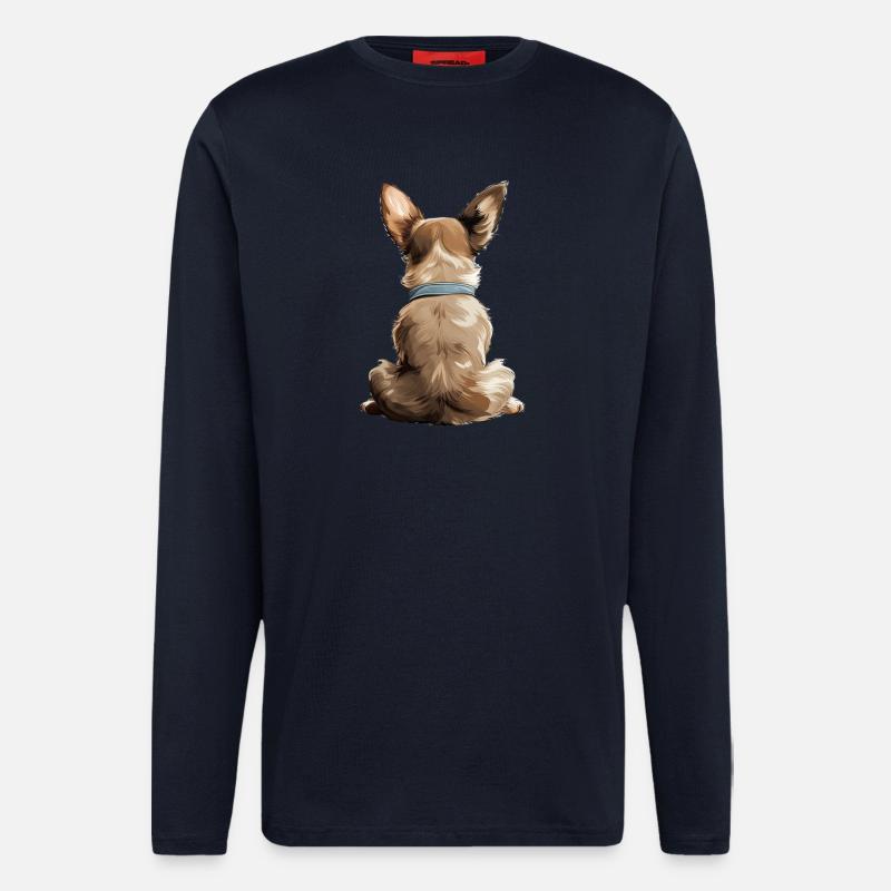 Chihuahua - Langarmshirt - made by SPREAD - DARK NAVY