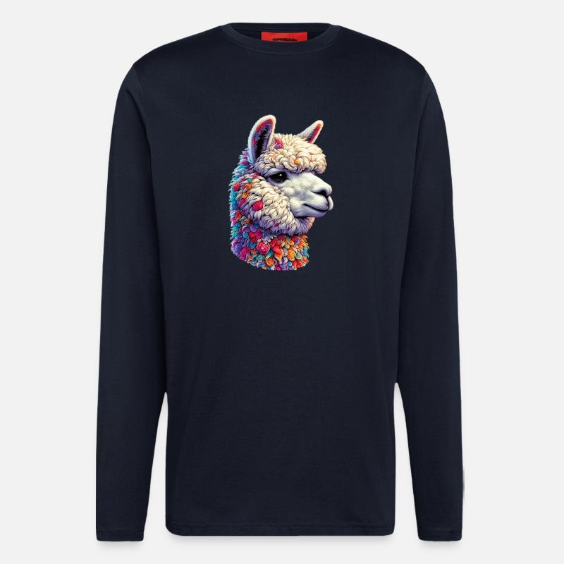 Alpaka - Langarmshirt - made by SPREAD  - DARK NAVY