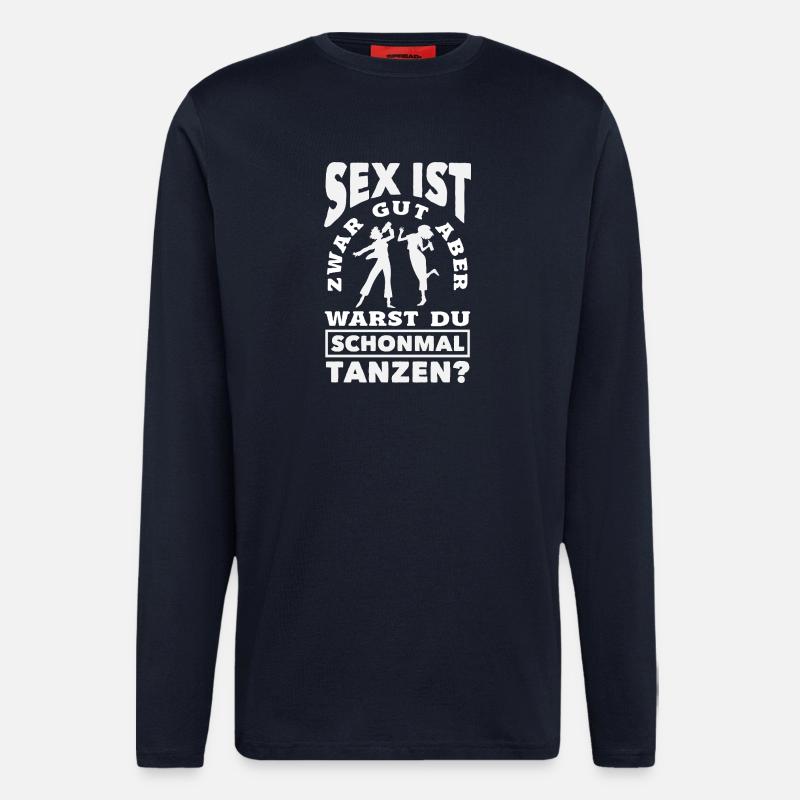 Tanzen - Langarmshirt - made by SPREAD  - DARK NAVY