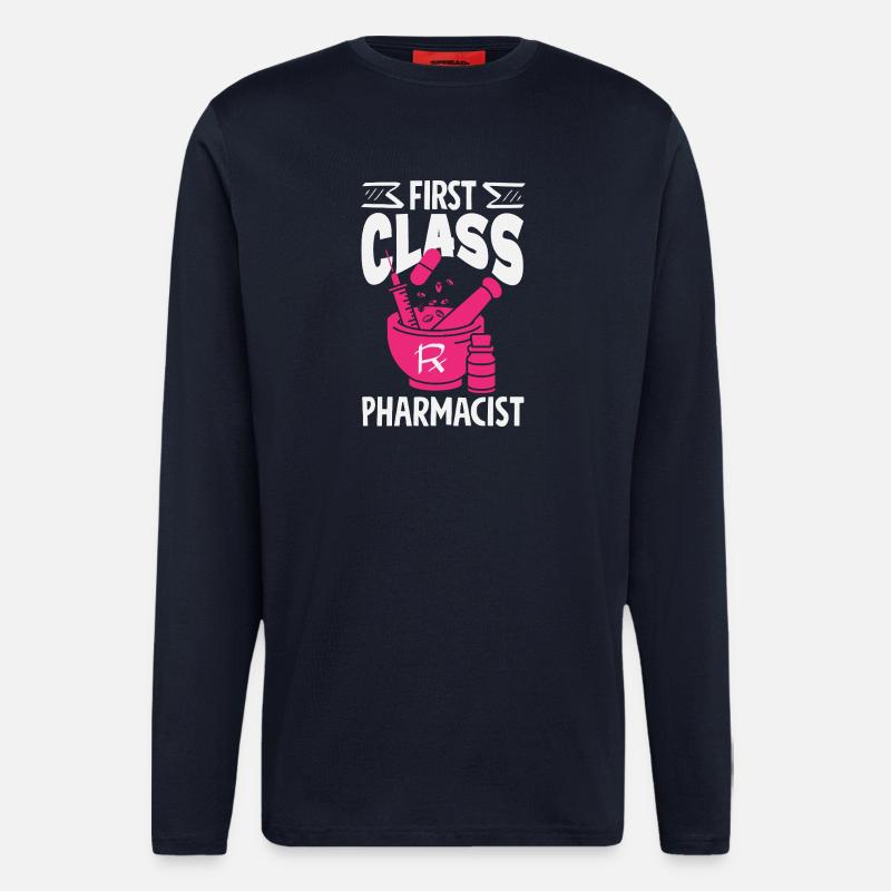 Pharmacist Pharmaceutical Technical - Longsleeve - made by SPREAD  - DARK NAVY