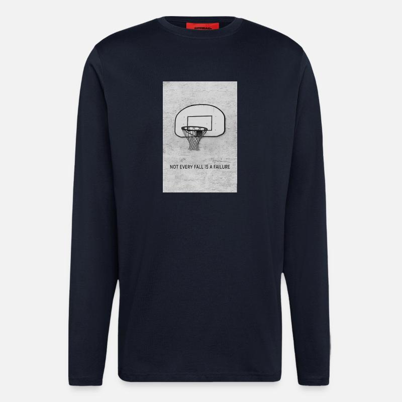 Not every fall is a failure - Langarmshirt - made by SPREAD  - DARK NAVY