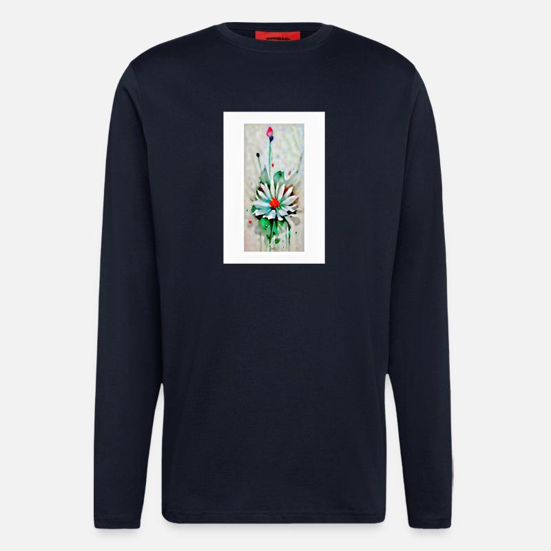 klajgrdajtscwlj - Longsleeve - made by SPREAD  - DARK NAVY