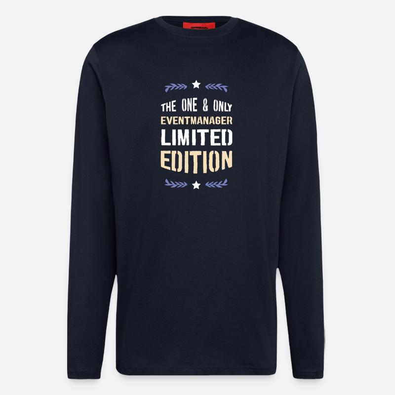 Limitierte Edition Eventmanager - Langarmshirt - made by SPREAD  - DARK NAVY