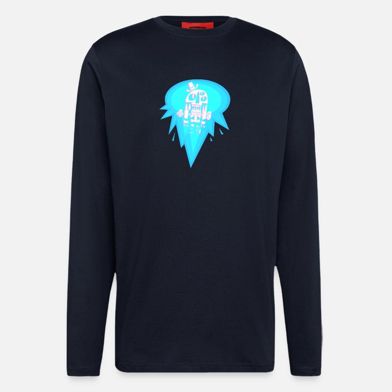 turbodead - Langarmshirt - made by SPREAD  - DARK NAVY