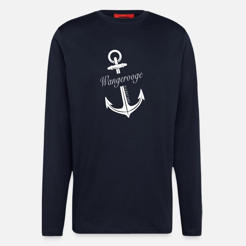 Wangerooge - Langarmshirt - made by SPREAD  - DARK NAVY