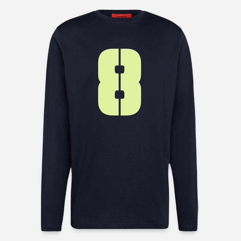 8 - Langarmshirt - made by SPREAD  - DARK NAVY
