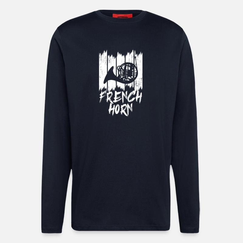 Bugle - Longsleeve - made by SPREAD  - DARK NAVY