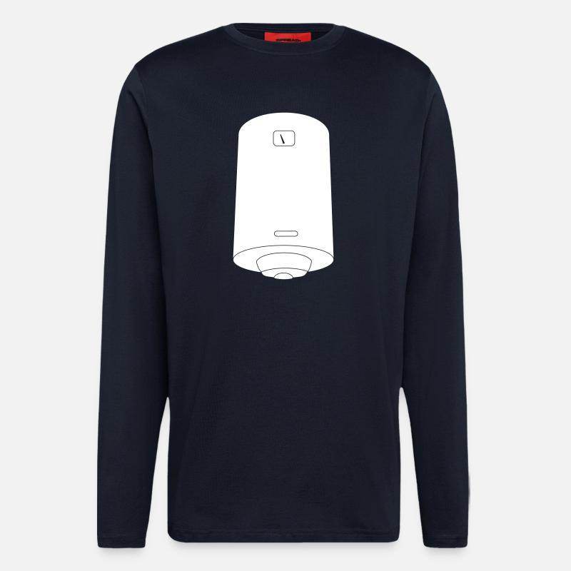 Wassererhitzer - Langarmshirt - made by SPREAD  - DARK NAVY