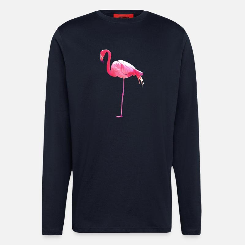flamingo - Langarmshirt - made by SPREAD  - DARK NAVY