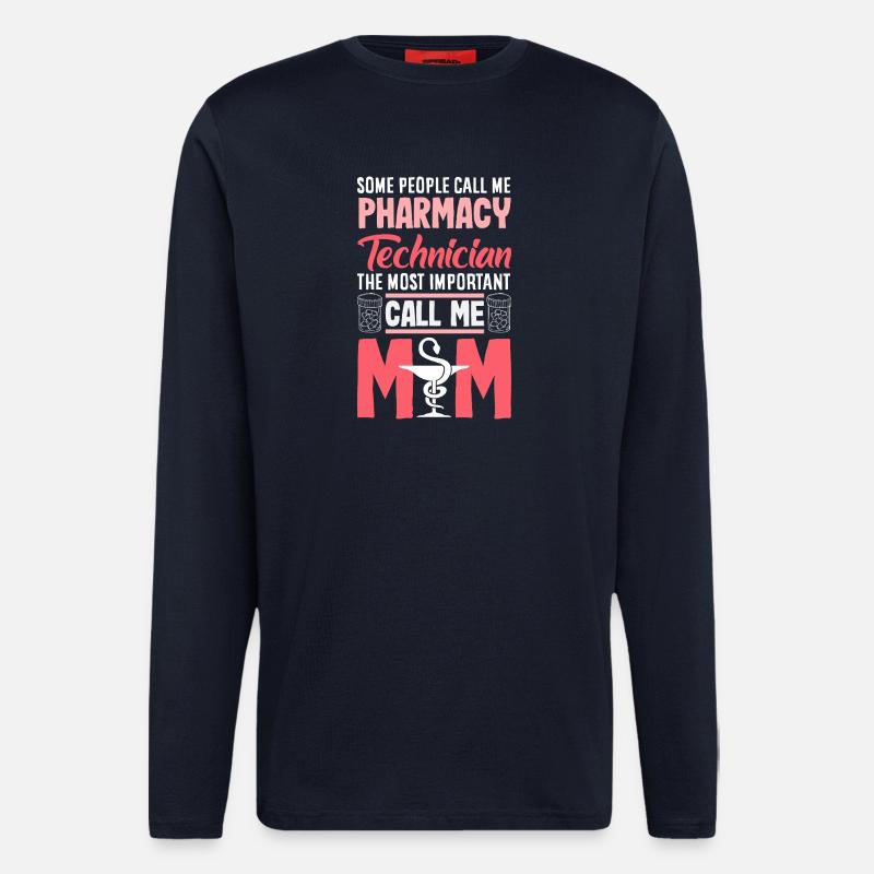 Apotheker Pharmazeutisch-technischer - Langarmshirt - made by SPREAD  - DARK NAVY