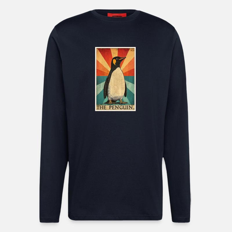 Pinguine Pinguin - Langarmshirt - made by SPREAD - DARK NAVY
