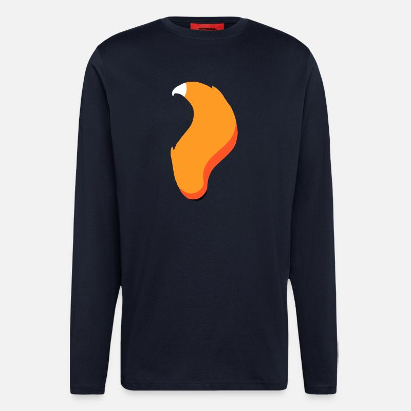 Fuchsschwanz - Langarmshirt - made by SPREAD  - DARK NAVY