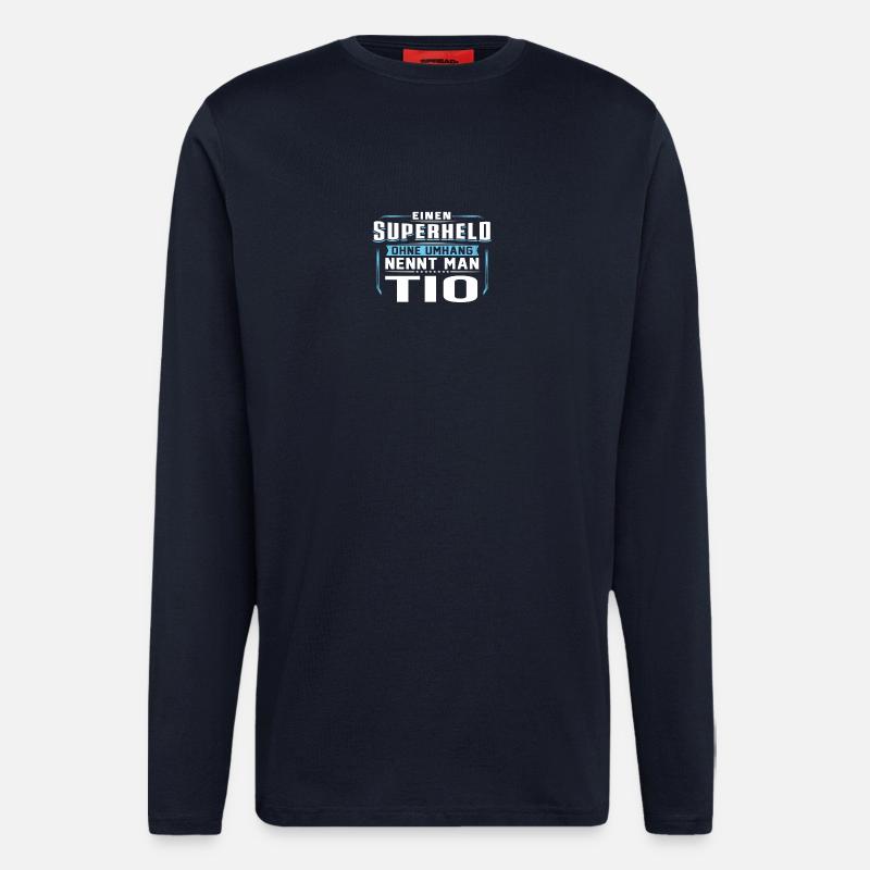 TIO Superheld - Langarmshirt - made by SPREAD  - DARK NAVY