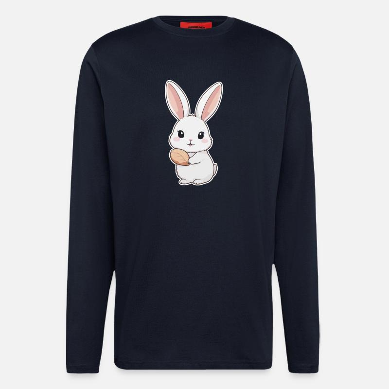 Bunny, Rabbit, Easter Bunny - Longsleeve - made by SPREAD  - DARK NAVY