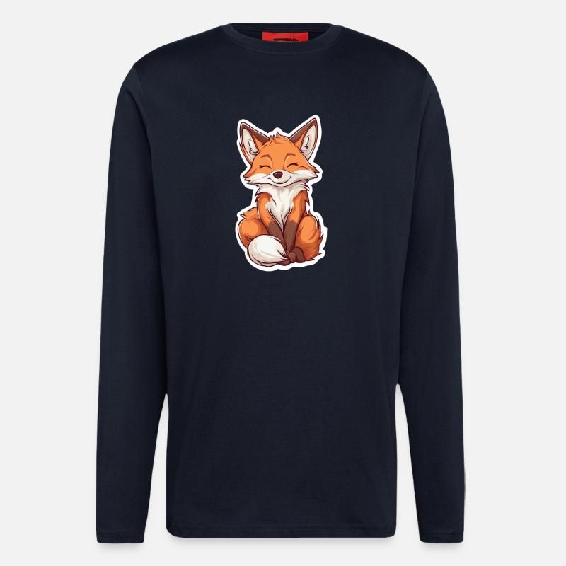 Fuchs - Langarmshirt - made by SPREAD  - DARK NAVY