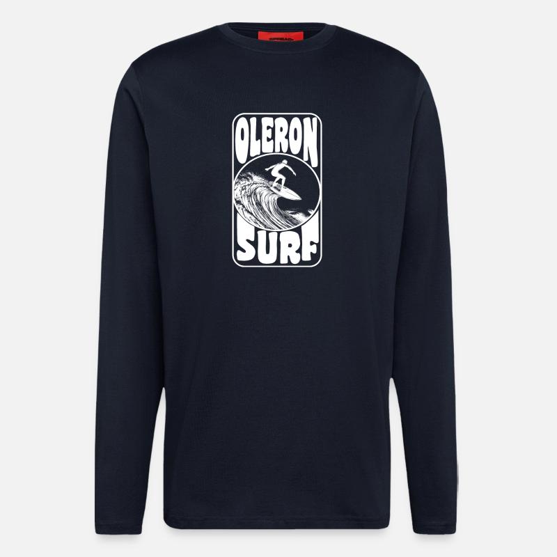 OLERON - Langarmshirt - made by SPREAD  - DARK NAVY