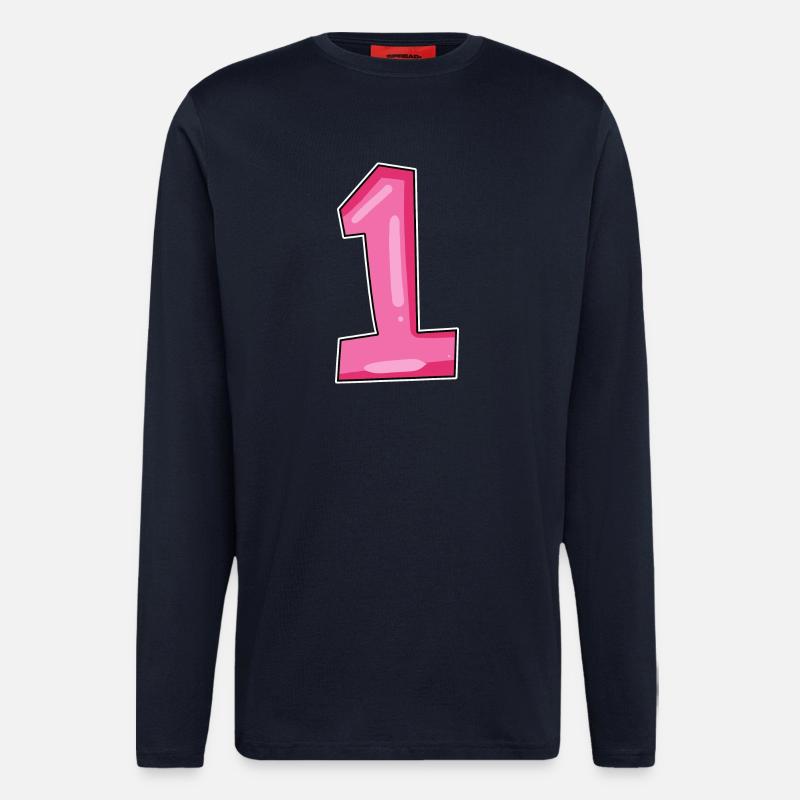 1 - Langarmshirt - made by SPREAD  - DARK NAVY