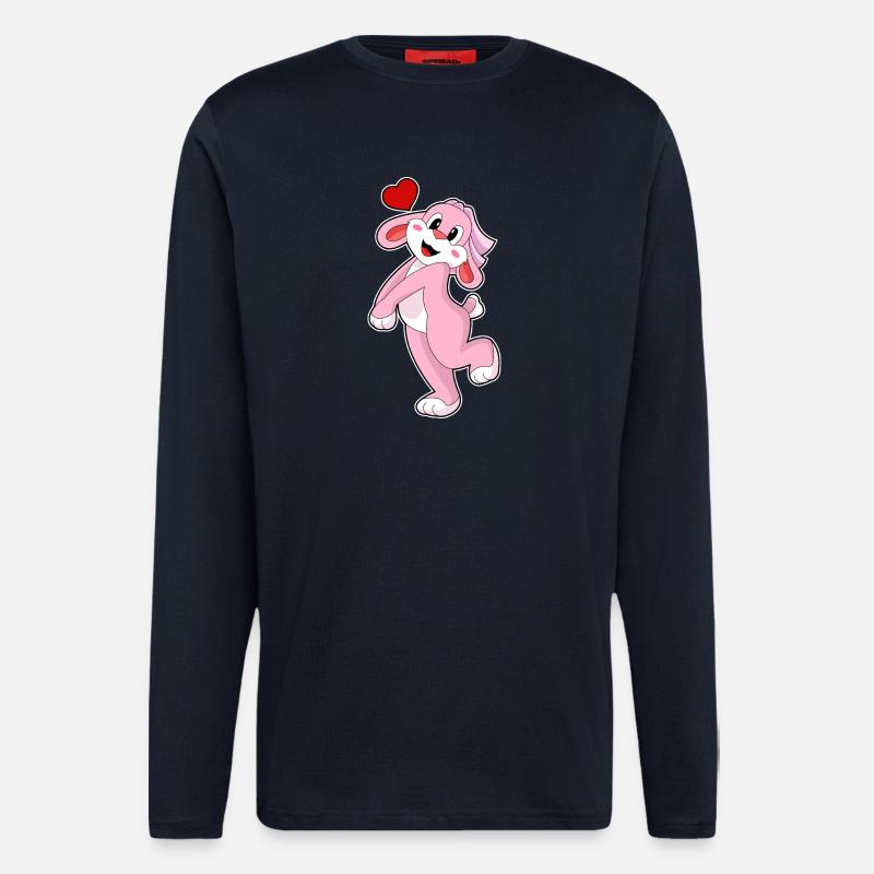 Rabbit Bride Veil Wedding - Longsleeve - made by SPREAD - DARK NAVY