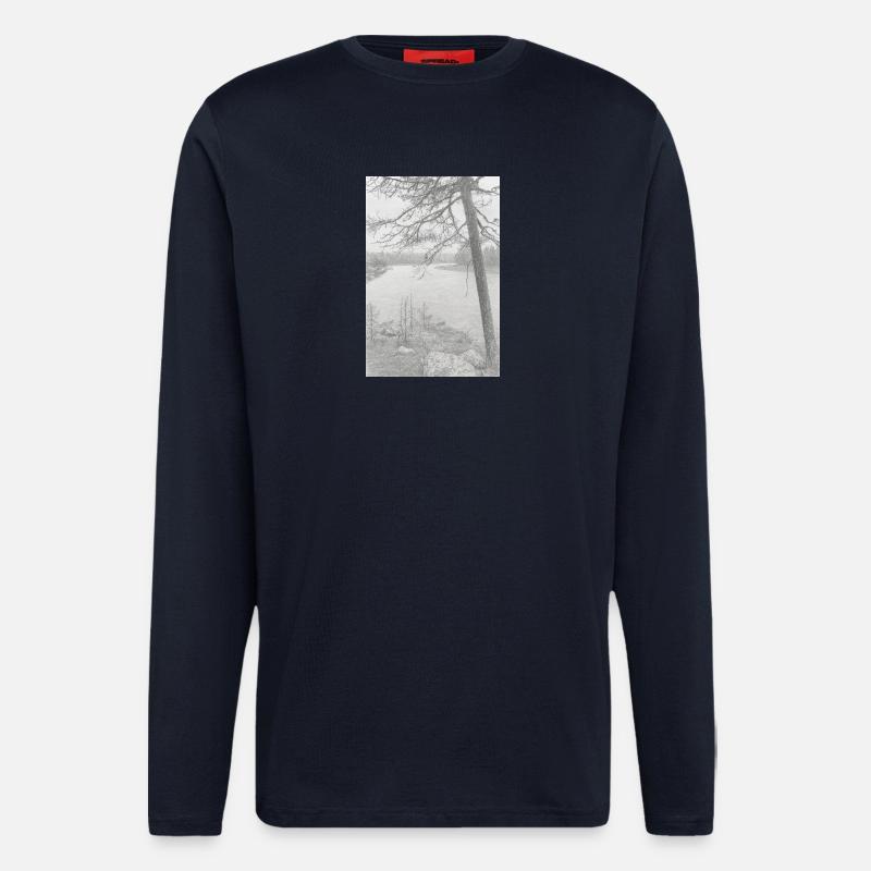 Nature - Longsleeve - made by SPREAD  - DARK NAVY