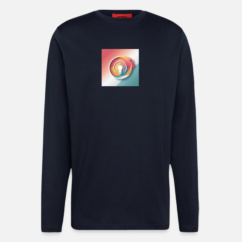 Abstract Creativity Illustration - Longsleeve - made by SPREAD  - DARK NAVY