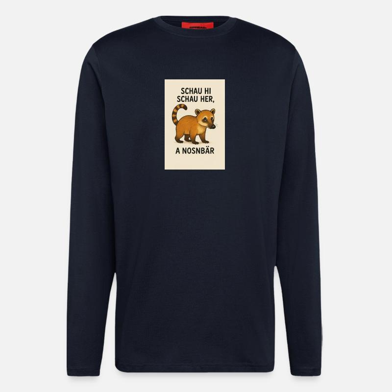 Nosnbär - Langarmshirt - made by SPREAD  - DARK NAVY