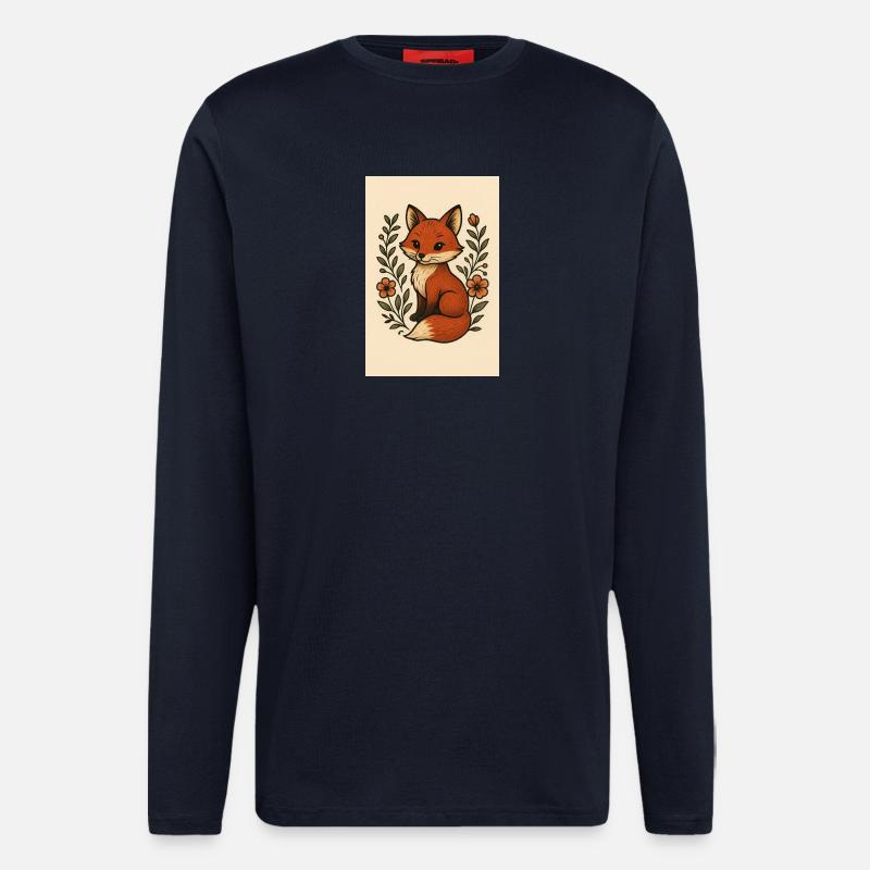 Large tortoiseshell - Longsleeve - made by SPREAD  - DARK NAVY