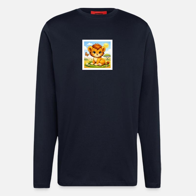 Sunny the Little Lion - Longsleeve - made by SPREAD  - DARK NAVY