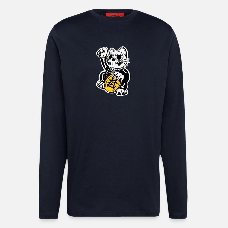 Neko Cavalera Resistance - Langarmshirt - made by SPREAD  - DARK NAVY
