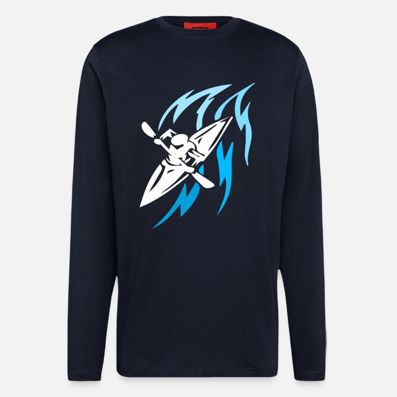 Rudersport - Langarmshirt - made by SPREAD - DARK NAVY