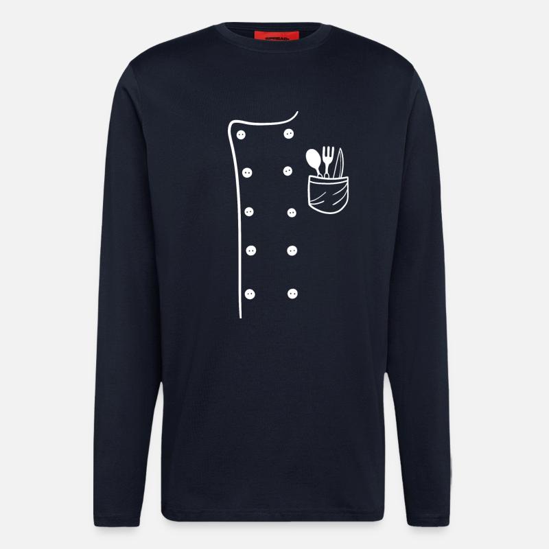 Koch - Langarmshirt - made by SPREAD  - DARK NAVY