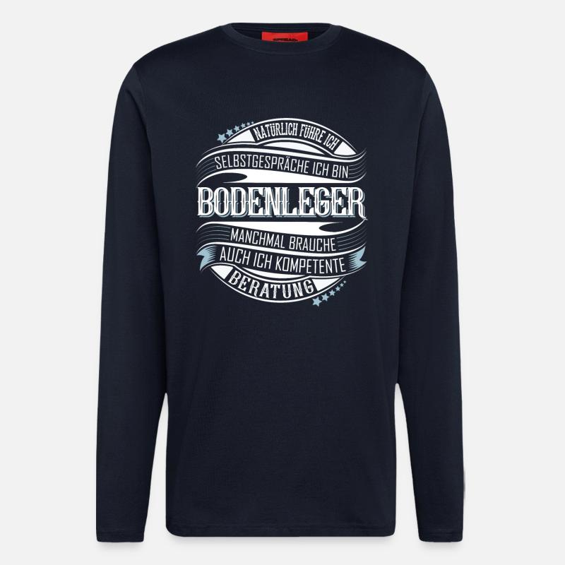 Bodenleger - Langarmshirt - made by SPREAD  - DARK NAVY