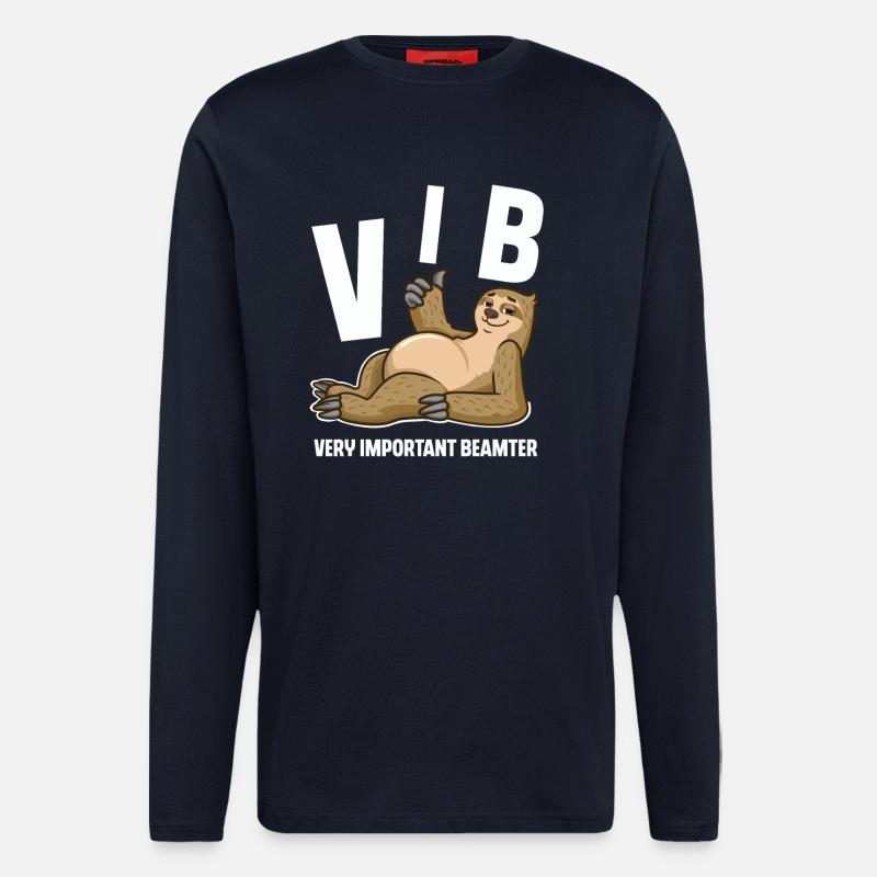 Beamter - Langarmshirt - made by SPREAD  - DARK NAVY