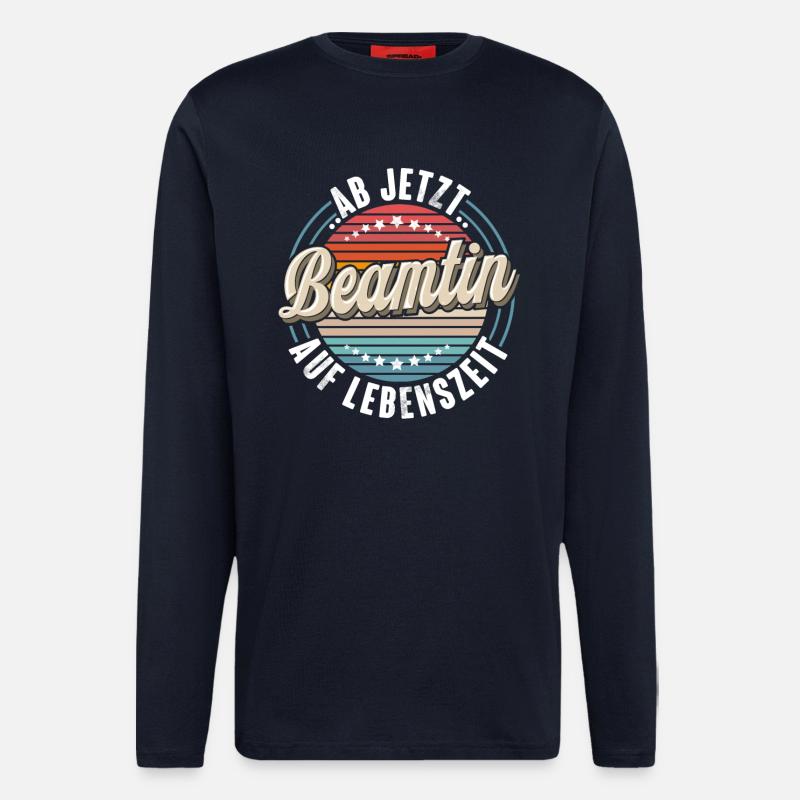 Beamtin - Langarmshirt - made by SPREAD  - DARK NAVY