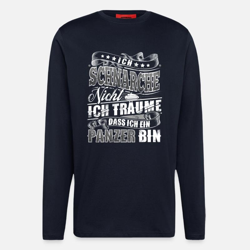 Panzer - Langarmshirt - made by SPREAD  - DARK NAVY