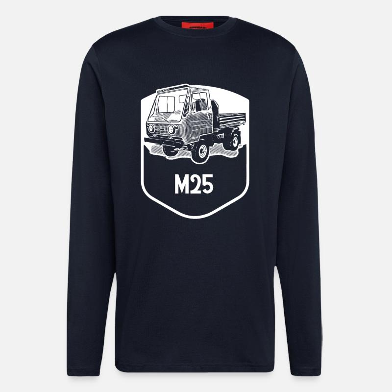 Multicar M25 - GDR - Classic - Longsleeve - made by SPREAD  - DARK NAVY