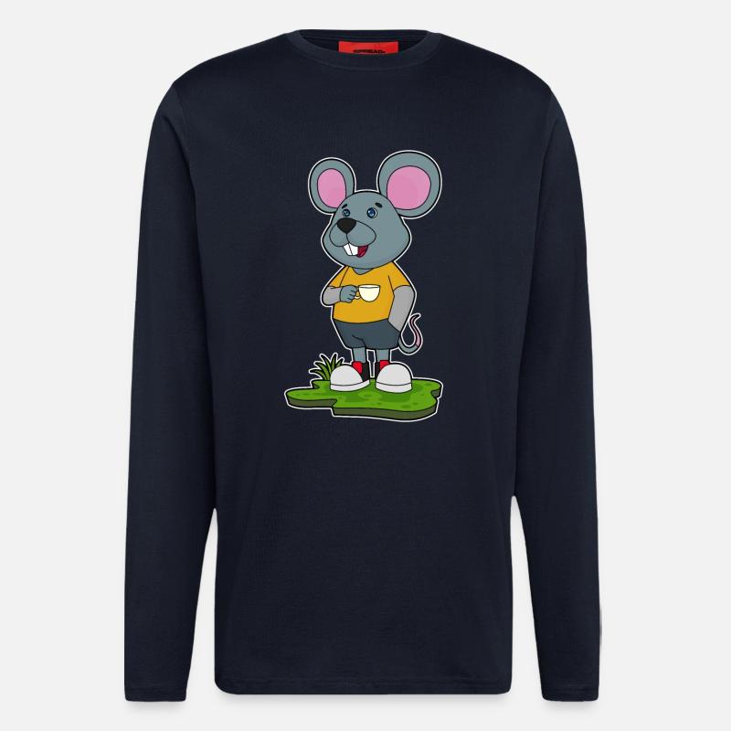 Mouse Mug - Longsleeve - made by SPREAD - DARK NAVY