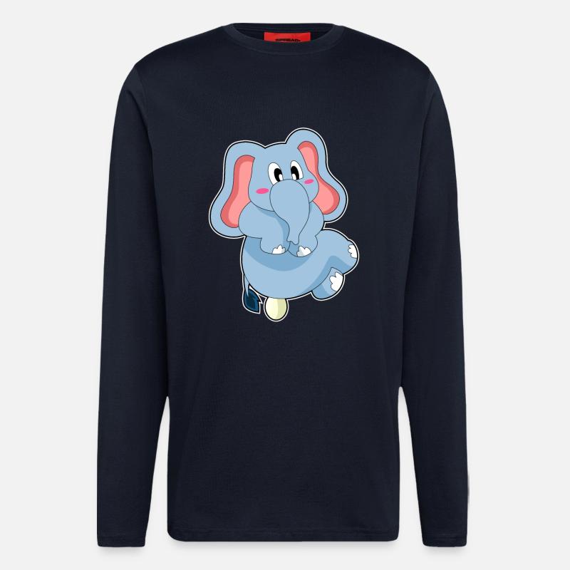 Elephant egg - Longsleeve - made by SPREAD - DARK NAVY
