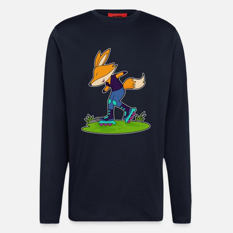 Fuchs Inline skating Inline skates - Langarmshirt - made by SPREAD - DARK NAVY