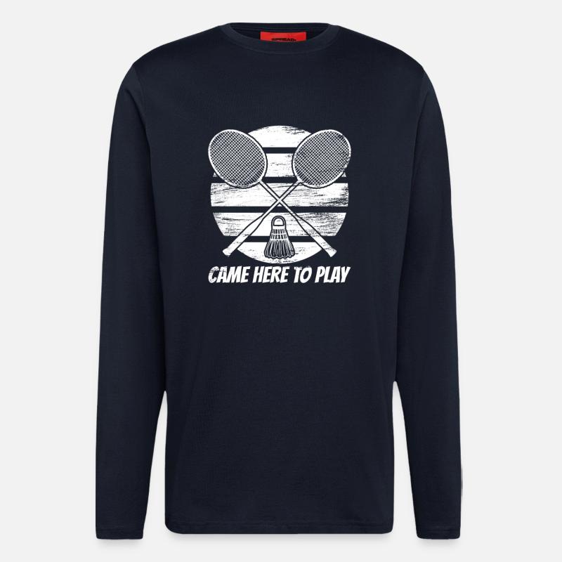 Federball Spruch - Langarmshirt - made by SPREAD - DARK NAVY