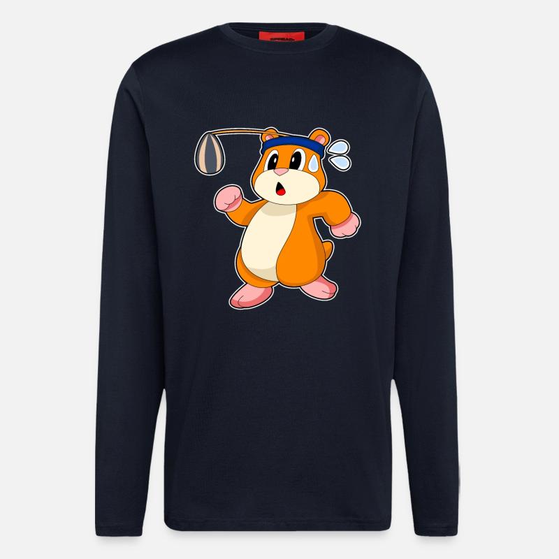 Hamster Samen - Langarmshirt - made by SPREAD  - DARK NAVY