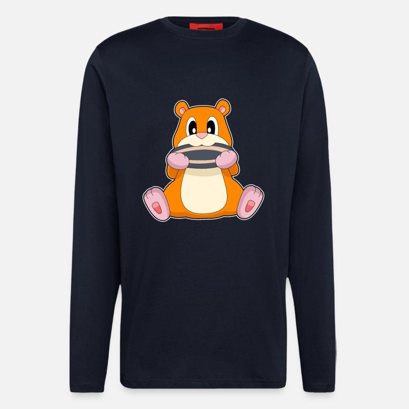 Hamster Samen - Langarmshirt - made by SPREAD  - DARK NAVY