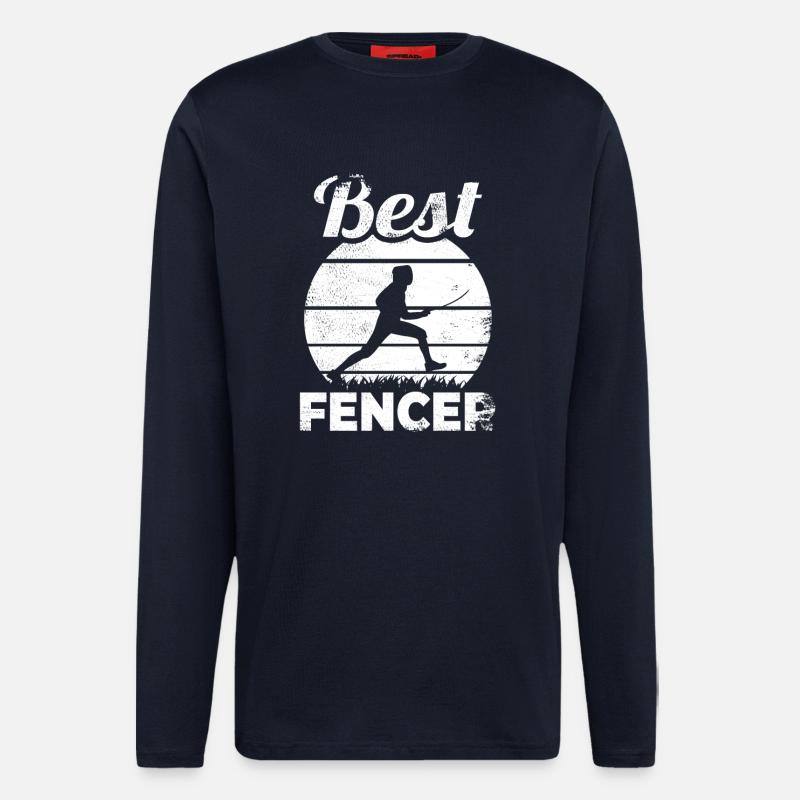 Fechter - Langarmshirt - made by SPREAD  - DARK NAVY